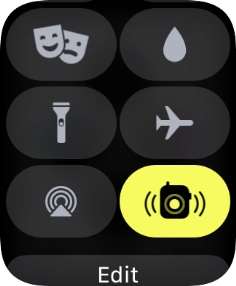 Press the flight mode icon to turn the function on or off.