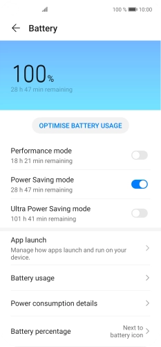 Slide your finger upwards starting from the bottom of the screen to return to the home screen.