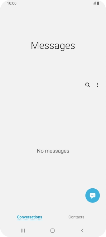Press the new message icon.