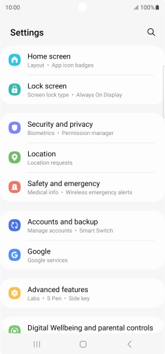 Press Accounts and backup.