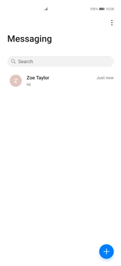 Press the new message icon.