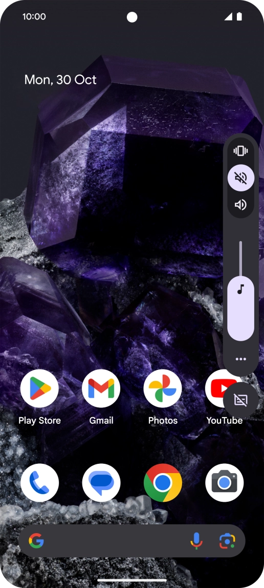 Press the sound icon to turn off the function.