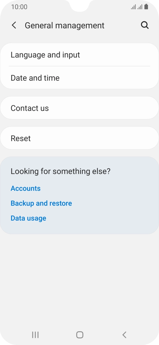 Press Date and time.