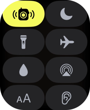 Press the Do Not Disturb icon to turn the function on or off.