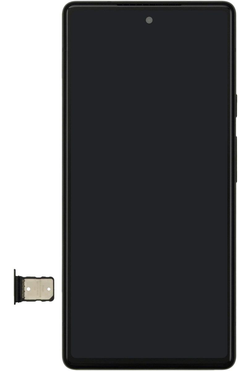Turn your SIM so the angled corner of the SIM matches the angled corner of the SIM holder.