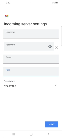 Press the drop down list below 