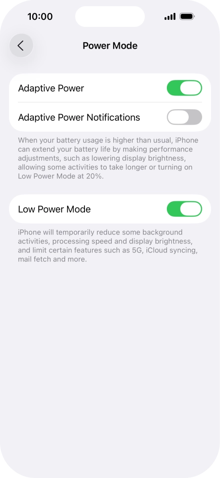 Slide your finger upwards starting from the bottom of the screen to return to the home screen.