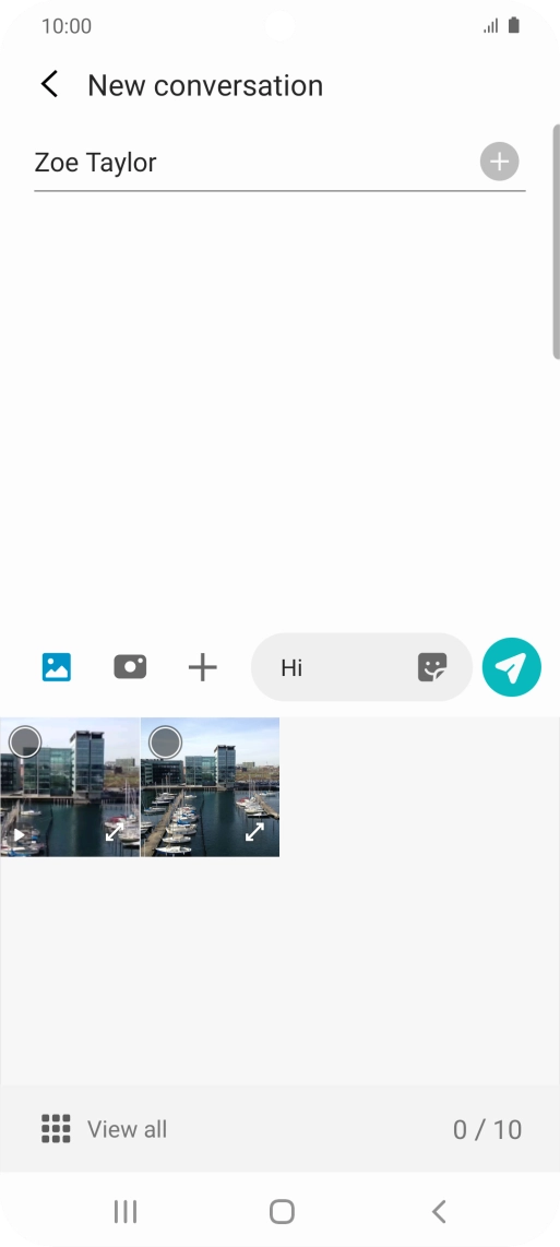 Press View all and go to the required folder.