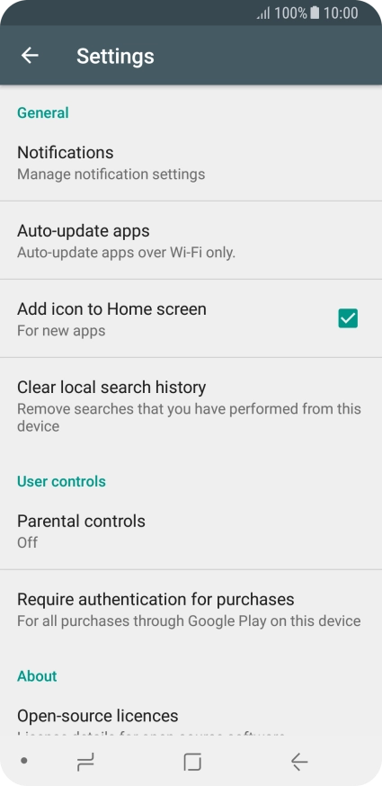 Press Auto-update apps.
