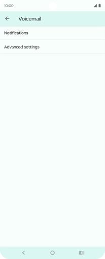 Press Advanced settings.