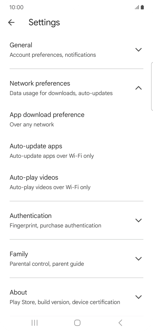 Press Auto-update apps.