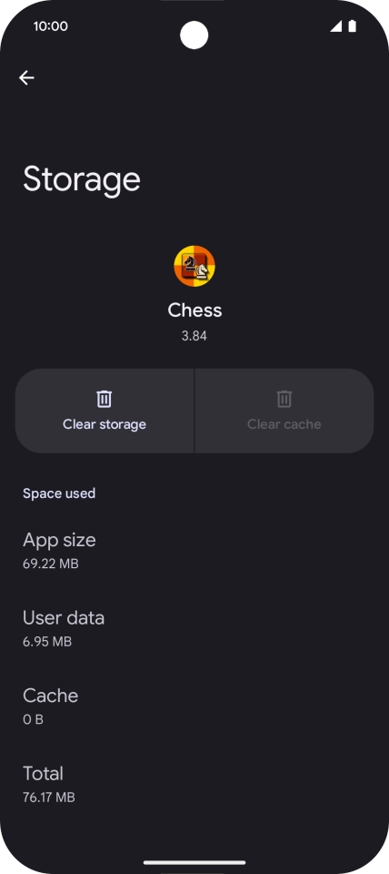 Slide your finger upwards starting from the bottom of the screen to return to the home screen.