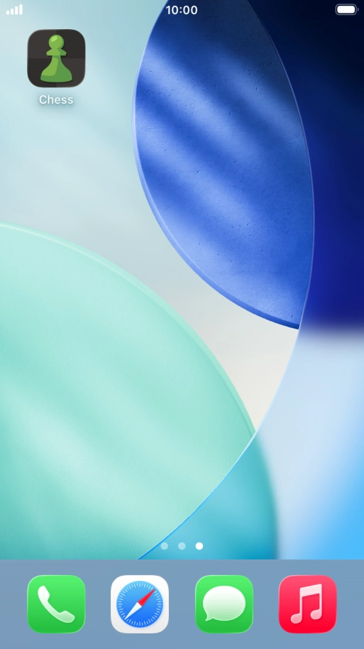 Press and hold the required app.