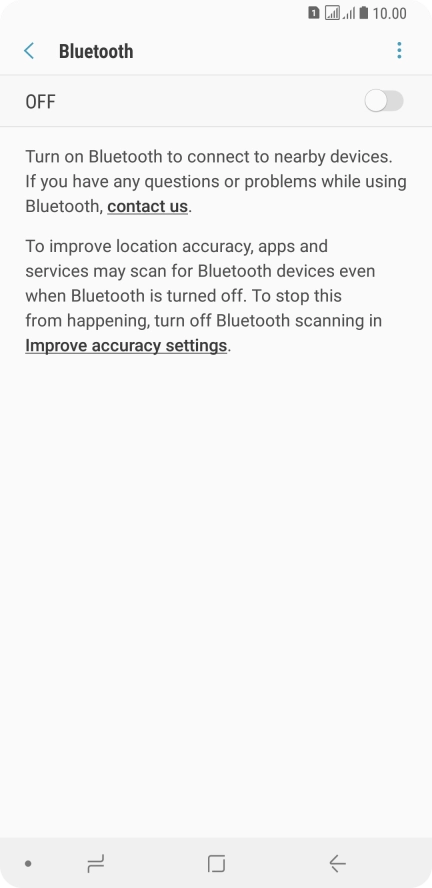 Press the indicator to turn on the function.