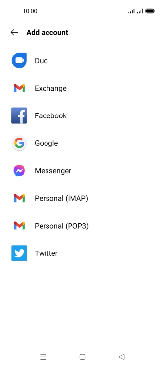 Press Personal (POP3).