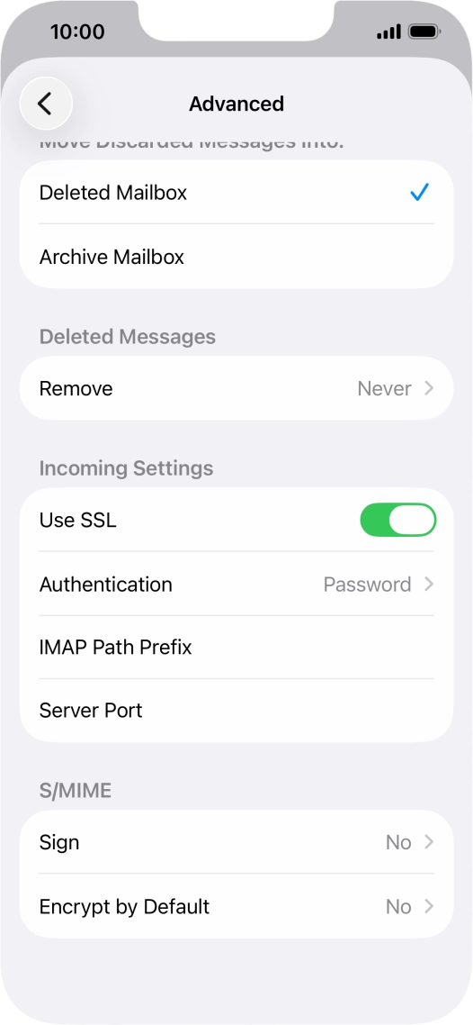 Press Authentication.