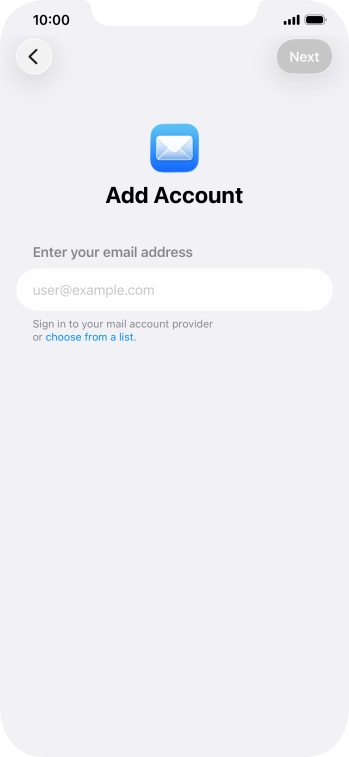 Press the field below 