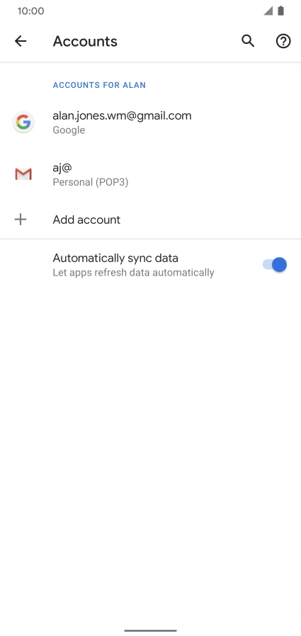 Slide your finger upwards starting from the bottom of the screen to return to the home screen.
