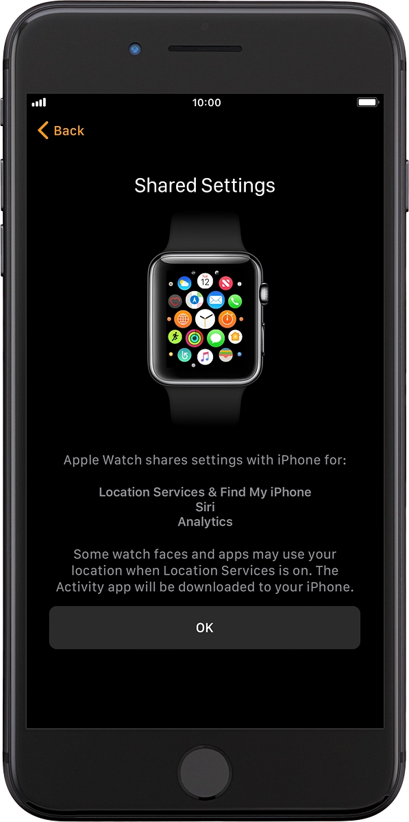On your phone: Press OK.