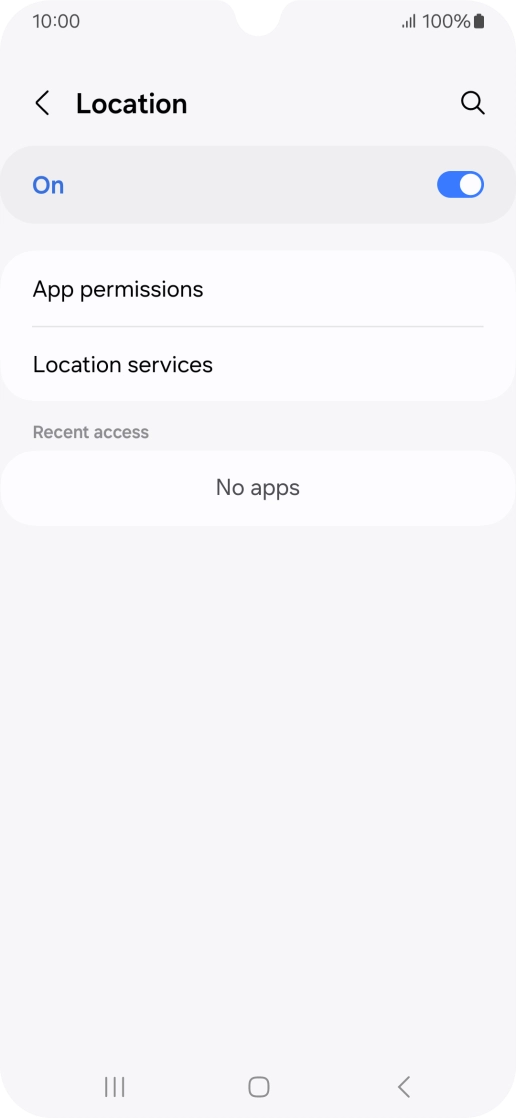 Press App permissions.
