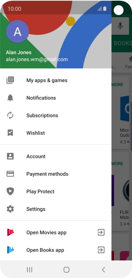 Press My apps & games.