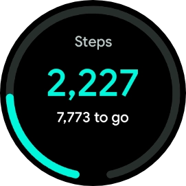 Press the required widget to open it.