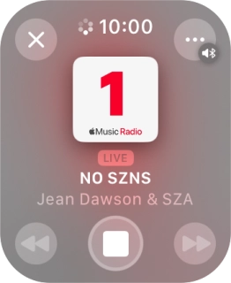 Press the close icon to return to the overview.