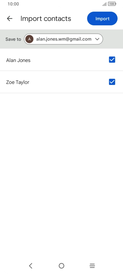 Press the drop down list next to 