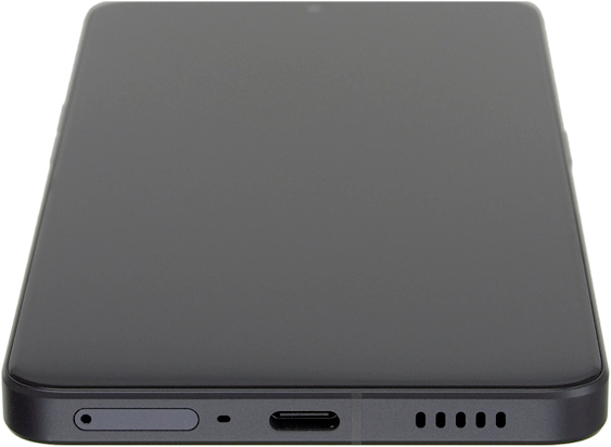 Connect the charger to the socket and to a wall socket.