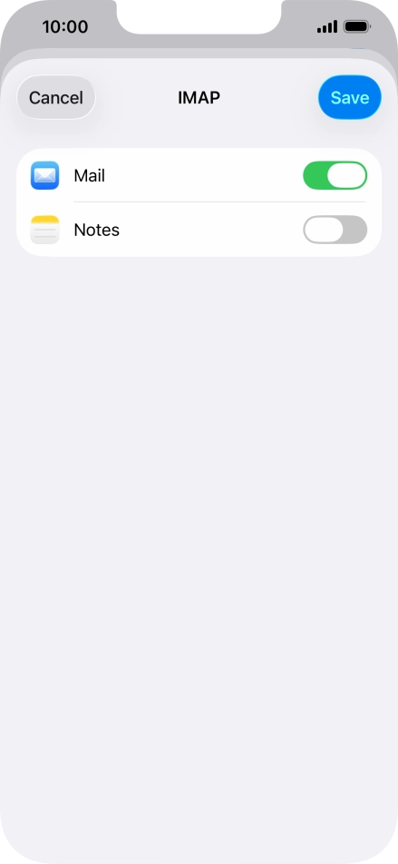 Press Save. Your email account has now been set up. To select more settings for incoming and outgoing server, proceed with the following steps.