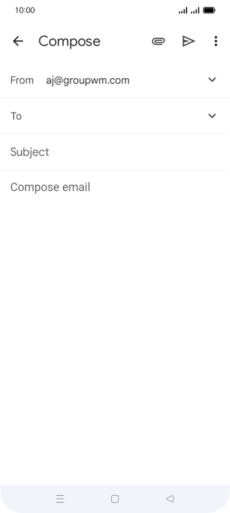 Press the field next to 