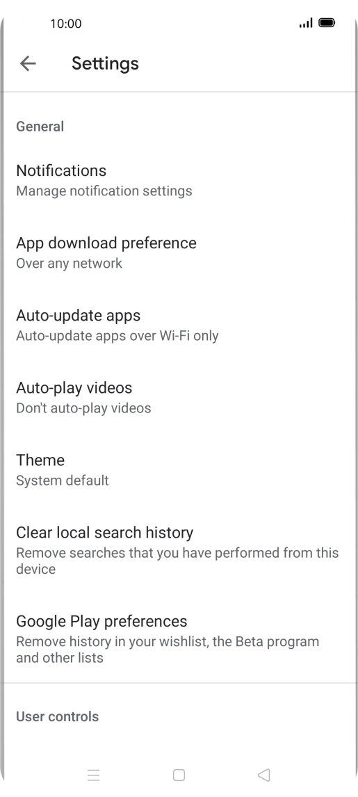 Press Auto-update apps.