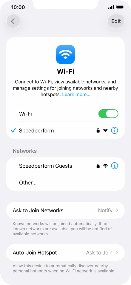 Slide your finger upwards starting from the bottom of the screen to return to the home screen.