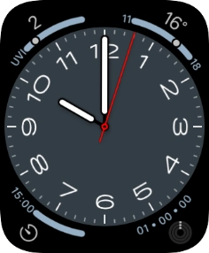 Press and hold the Digital Crown.