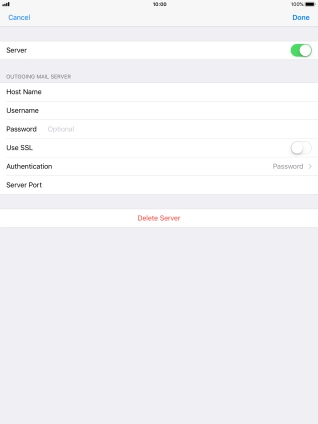 Press Authentication.