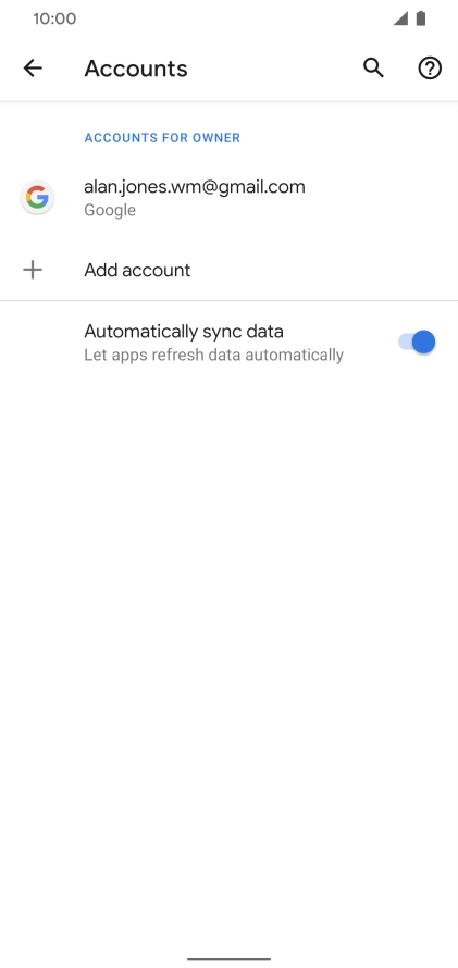 Slide your finger upwards starting from the bottom of the screen to return to the home screen.