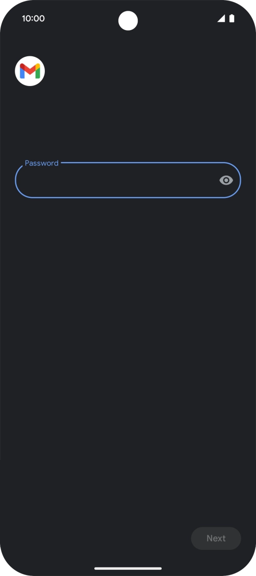 Press the field below 