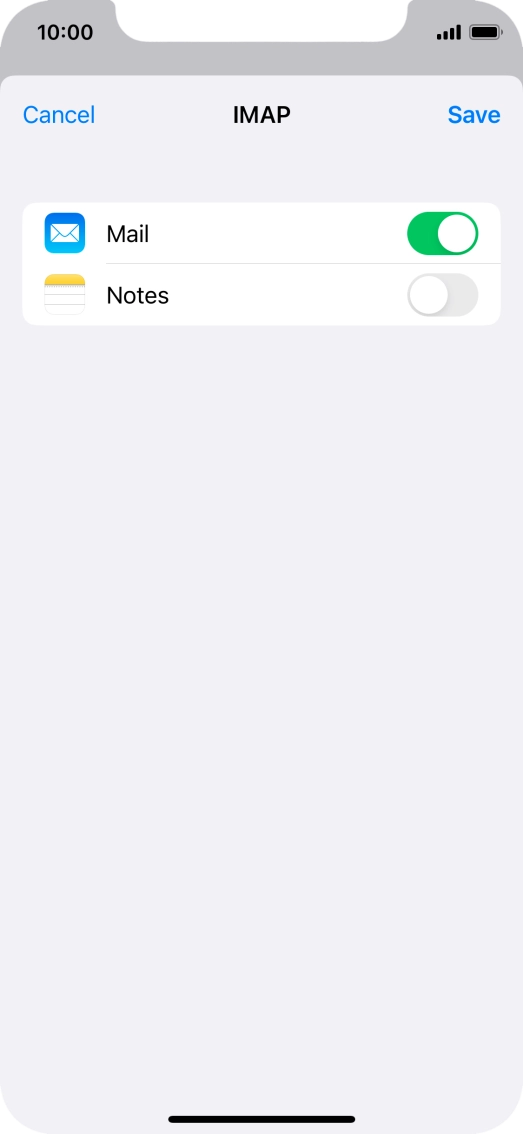 Press Save. Your email account has now been set up. To select more settings for incoming and outgoing server, proceed with the following steps.