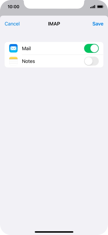 Press Save. Your email account has now been set up. To select more settings for incoming and outgoing server, proceed with the following steps.