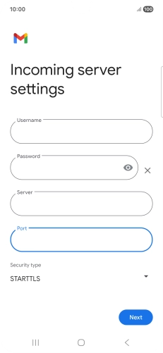 Press the drop down list below 