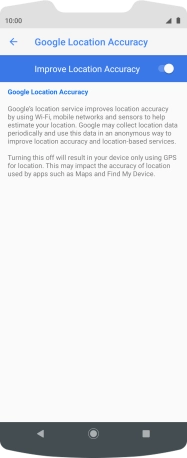 If you press the indicator next to 