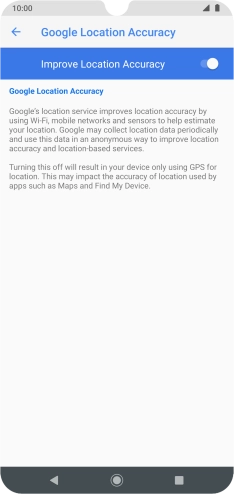 If you press the indicator next to 