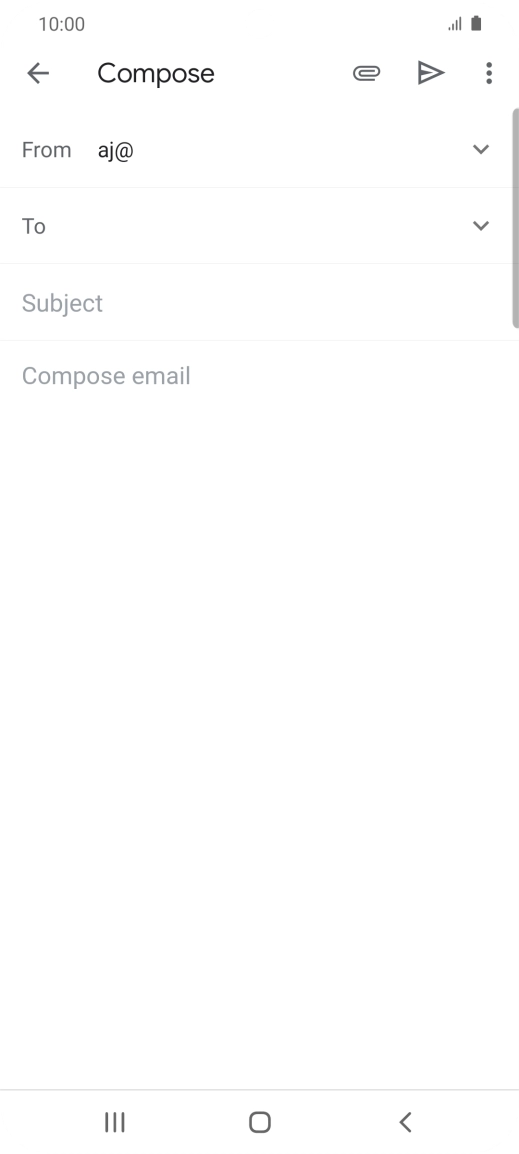 Press the field next to 