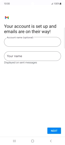 Press the field below 