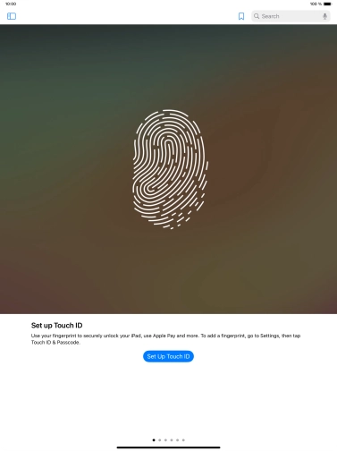 Slide your finger upwards starting from the bottom of the screen to return to the home screen.