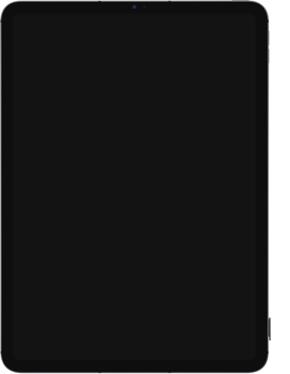 Remove the SIM holder from your tablet.