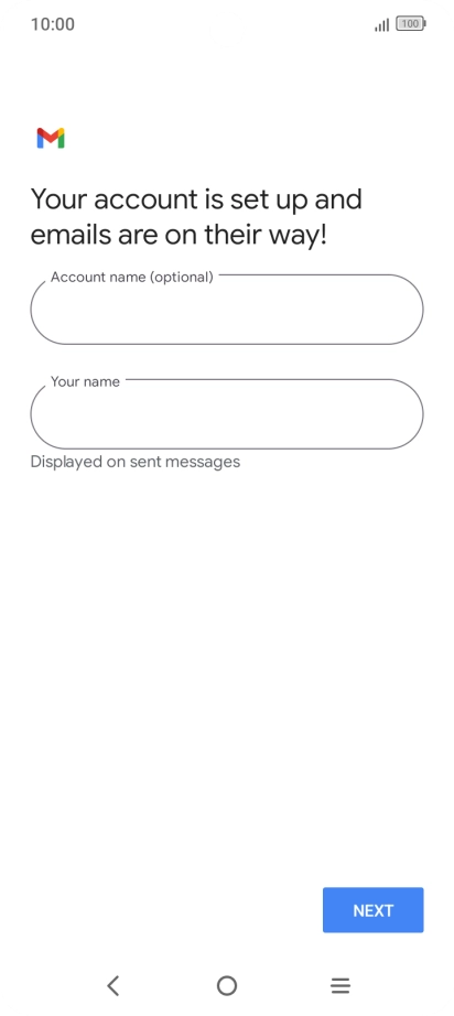 Press the field below 