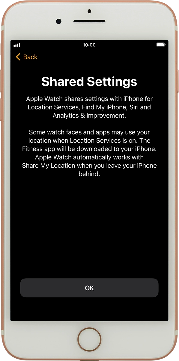 On your phone: Press OK.