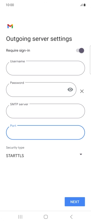 Press the drop down list below 