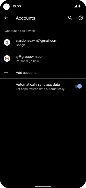 Slide your finger upwards starting from the bottom of the screen to return to the home screen.